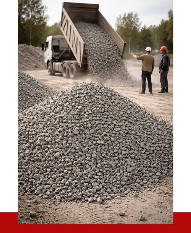 Гранитный щебень фракция 0-5 в Лесосибирске от 3020 руб ПРОНЕРУДЛсс