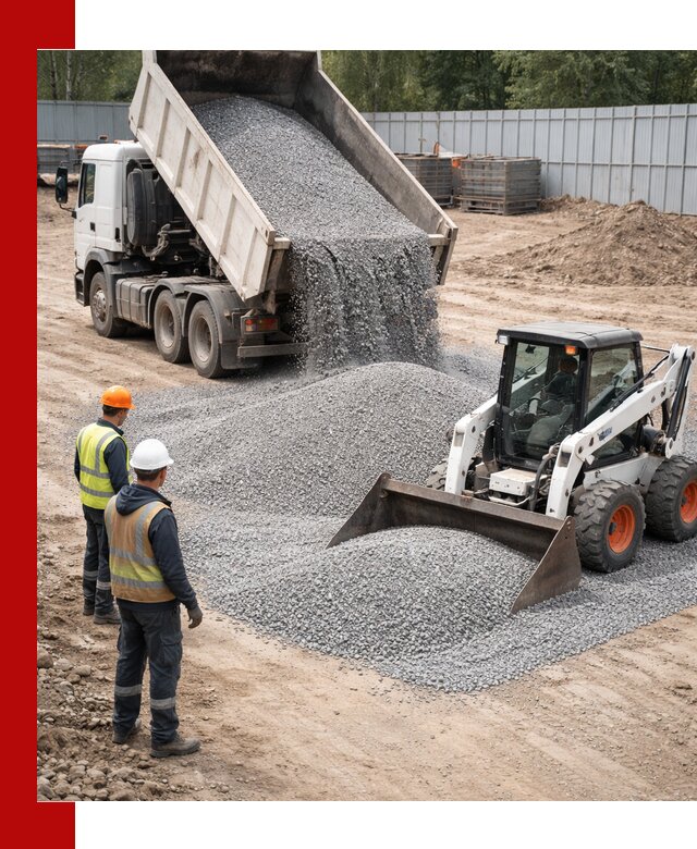 Доставка и продажа гранитного щебня фракции 0-5 в Лесосибирске