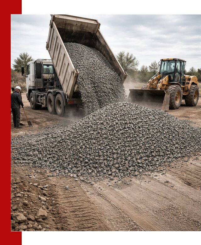 Гранитный щебень фракция 10-20 с доставкой в Лесосибирске