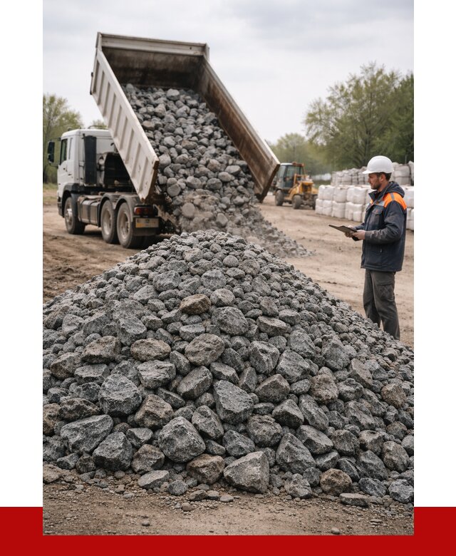 Гранитный щебень фракция 100-200 в Лесосибирске от 4374 р. ПРОНЕРУДЛсс