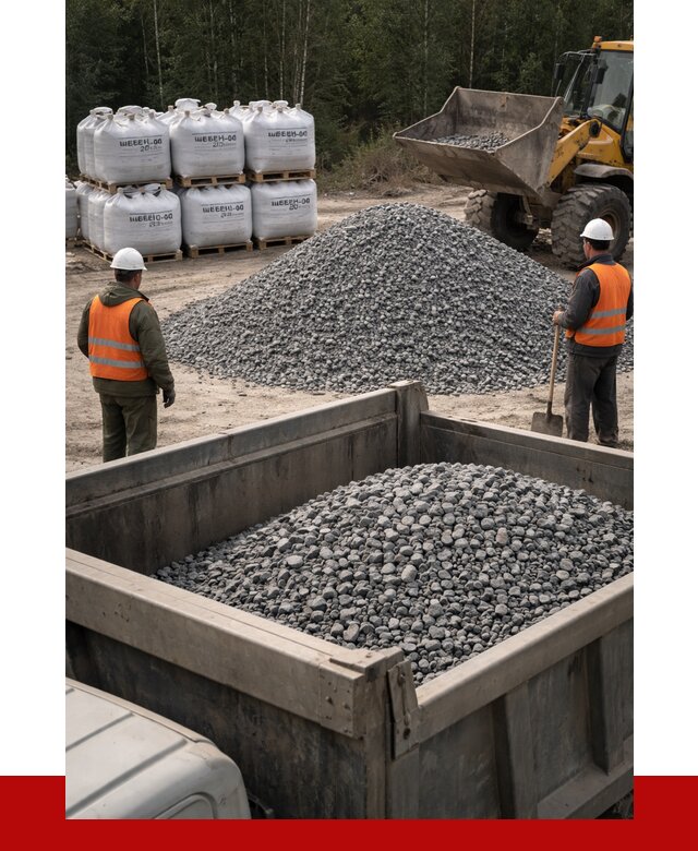 Щебень габбро диабаз 20-40 в Лесосибирске от 3541 руб. | ПРОНЕРУДЛсс