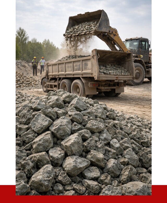 Щебень габбро диабаз фракция 70-150 в Лесосибирске от 2916 р.|ПРОНЕРУДЛсс