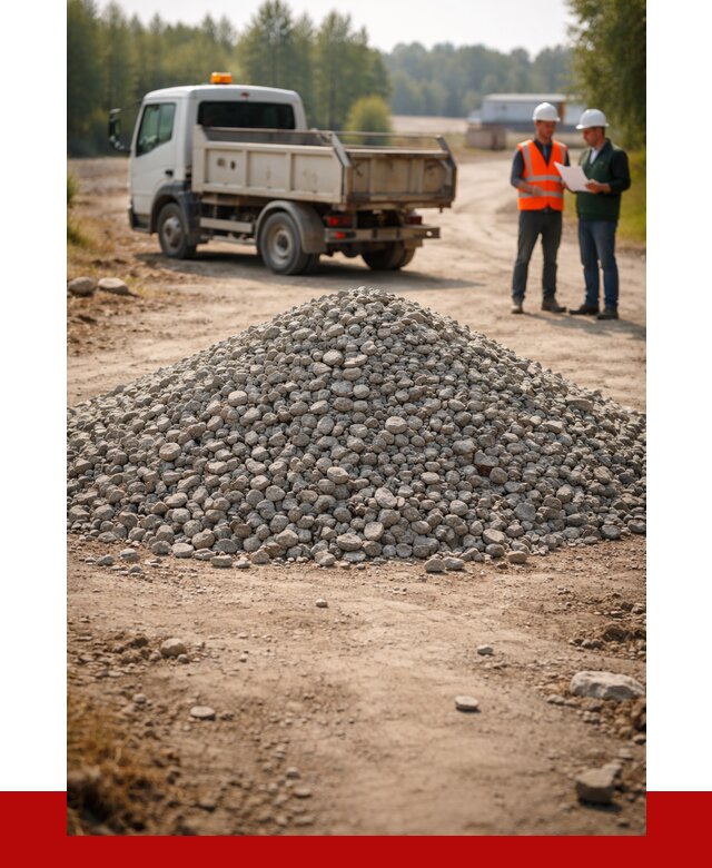 Гравийный щебень фракция 20-40 в Лесосибирске от 1250 р. | ПРОНЕРУДЛсс