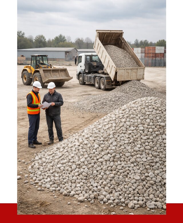 Известняковый щебень в Лесосибирске от 1458 р. доставка | ПРОНЕРУДЛсс