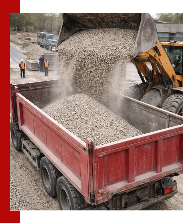 Купить известняковый щебень фракции 0-5 с доставкой в Лесосибирске