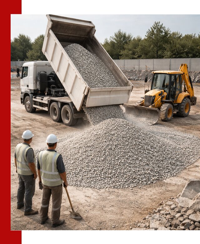 Купить известняковый щебень фракции 5–10 мм с доставкой в Лесосибирске