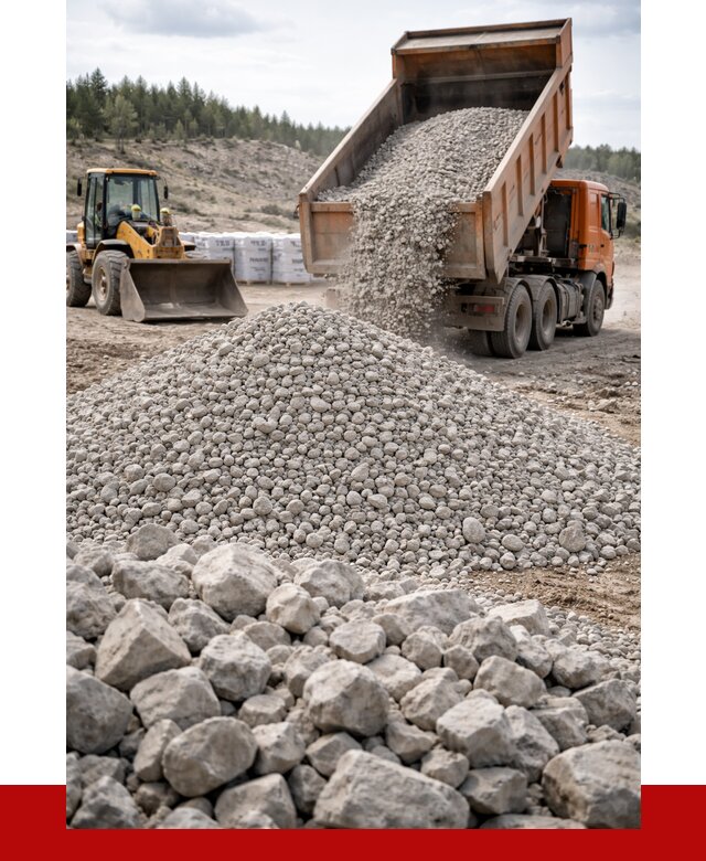 Доломитовый щебень фр. 20-40 в Лесосибирске от 4374 р. | ПРОНЕРУДЛсс
