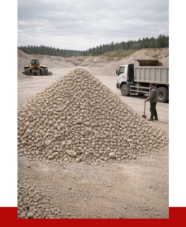 Доломитовый щебень фракция 40-70 в Лесосибирске от 2916 | ПРОНЕРУДЛсс