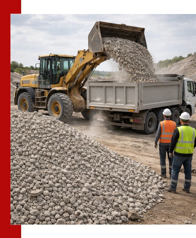 Доломитовый щебень фракция 40–71 доставка и продажа в Лесосибирске