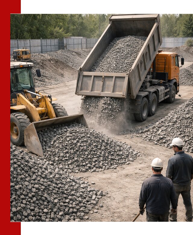 Шлаковый щебень фракция 20-40 доставка и продажа в Лесосибирске
