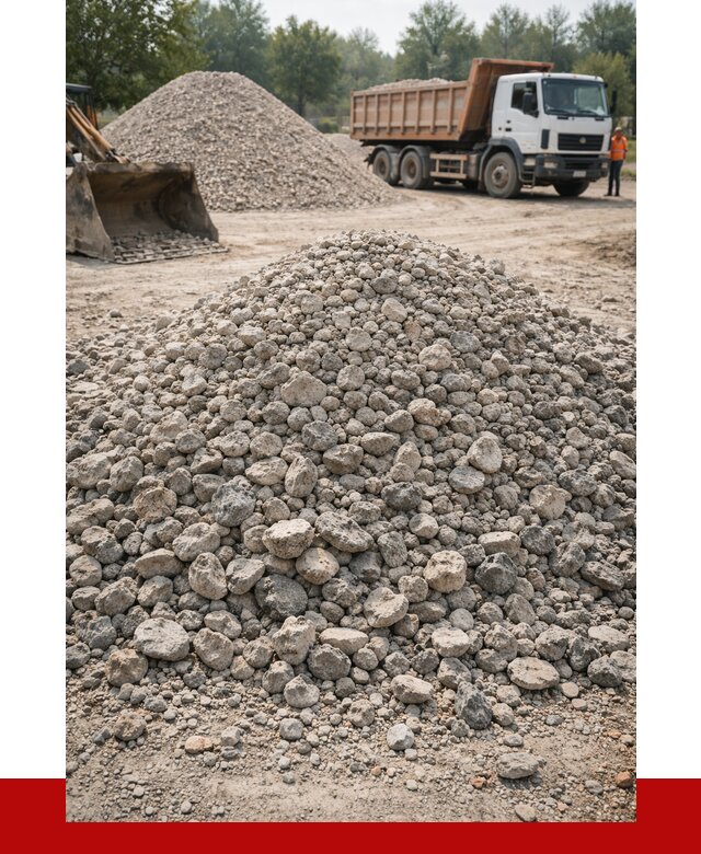 Вторичный щебень фракция 20-40 в Лесосибирске от 2291 р ПРОНЕРУДЛсс