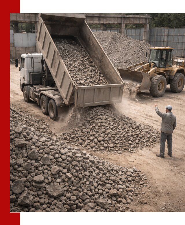 Вторичный щебень фракция 20-40 с доставкой в Лесосибирске
