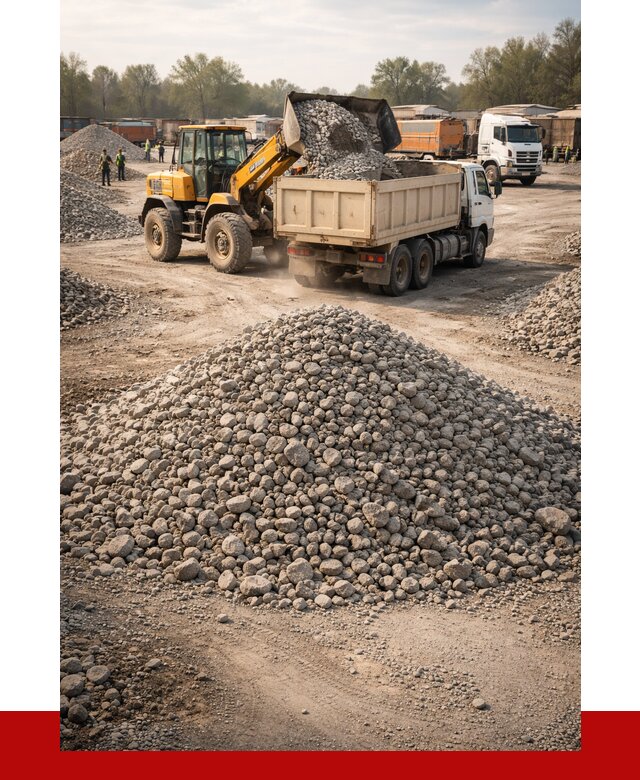 Вторичный щебень фракция 40-70 в Лесосибирске от 1812 р, ПРОНЕРУДЛсс