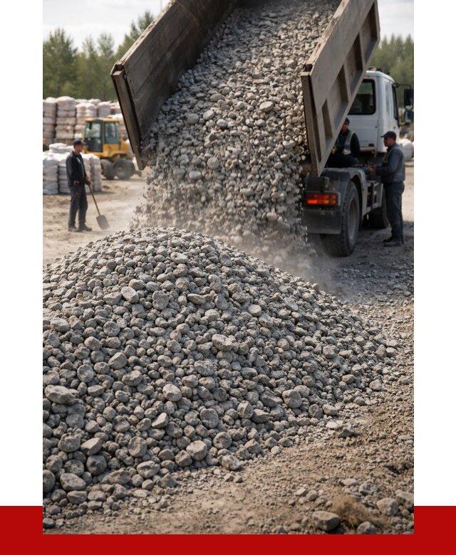 Бетонный щебень фракция 40-70 в Лесосибирске от 1875 р. ПРОНЕРУДЛсс