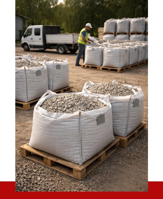 Щебень в мешках с доставкой в Лесосибирске от 4374 р. | ПРОНЕРУДЛсс