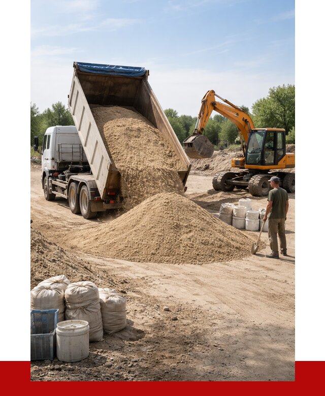 Купить речной песок в Лесосибирске от 1250 р. за куб | ПРОНЕРУДЛсс