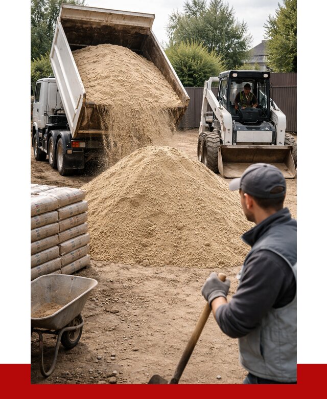 Мытый речной песок с доставкой в Лесосибирске от 1510 р. | ПРОНЕРУДЛсс