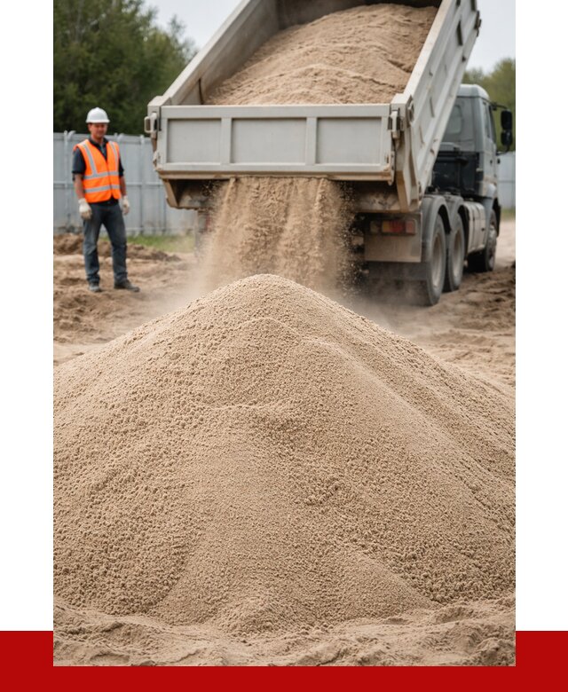 Купить сеяный песок с доставкой в Лесосибирске от 2291 р ПРОНЕРУДЛсс