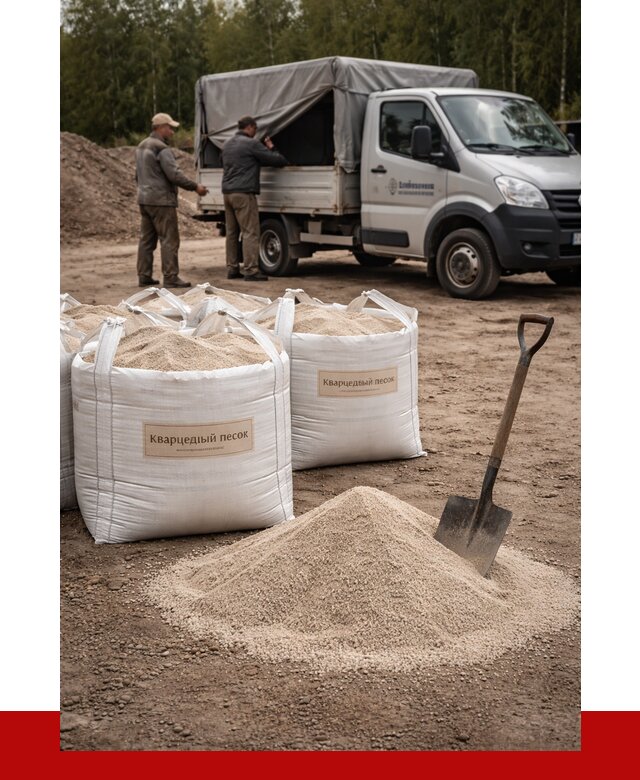 Кварцевый песок для пескоструя в Лесосибирске от 4687 р. | ПРОНЕРУДЛсс