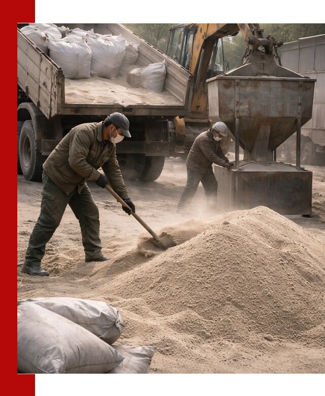 Кварцевый песок для пескоструя в Лесосибирске — доставка и качество