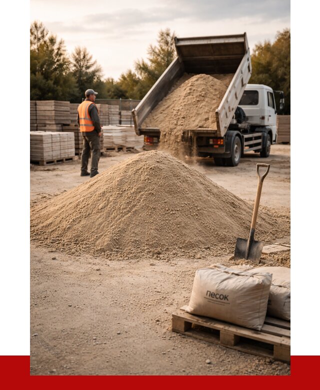 Купить сухой песок в Лесосибирске с доставкой от 2500 р. | ПРОНЕРУДЛсс