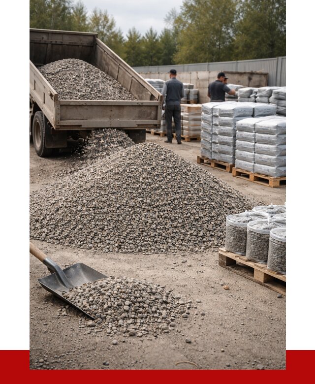 Гравий фракция 5-20 в Лесосибирске купить от 2395 р. ПРОНЕРУДЛсс
