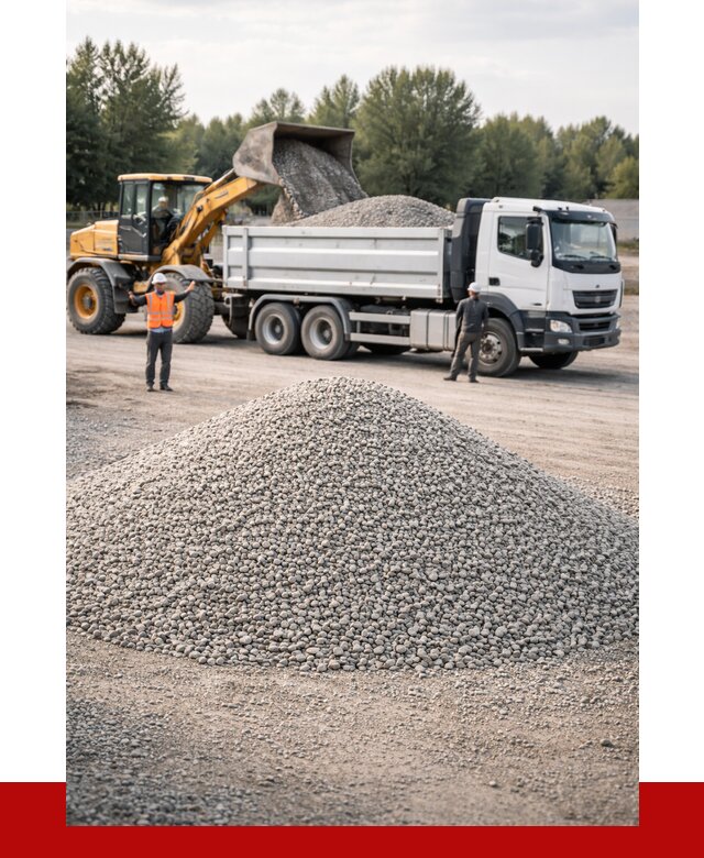Купить мытый гравий в Лесосибирске от 3645 р, доставка ПРОНЕРУДЛсс