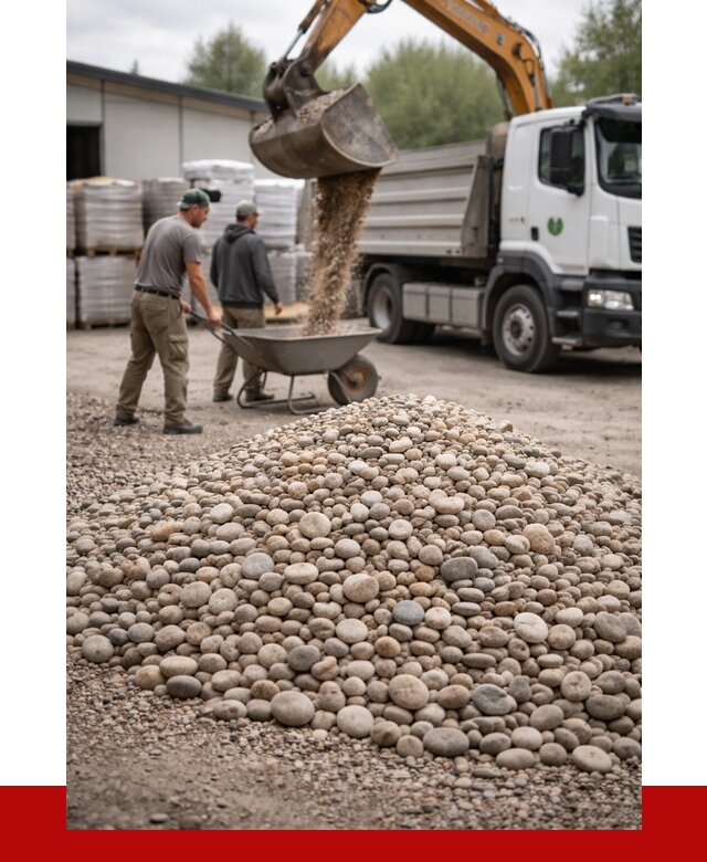 Галька декоративная в Лесосибирске от 3333 р. за куб | ПРОНЕРУДЛсс