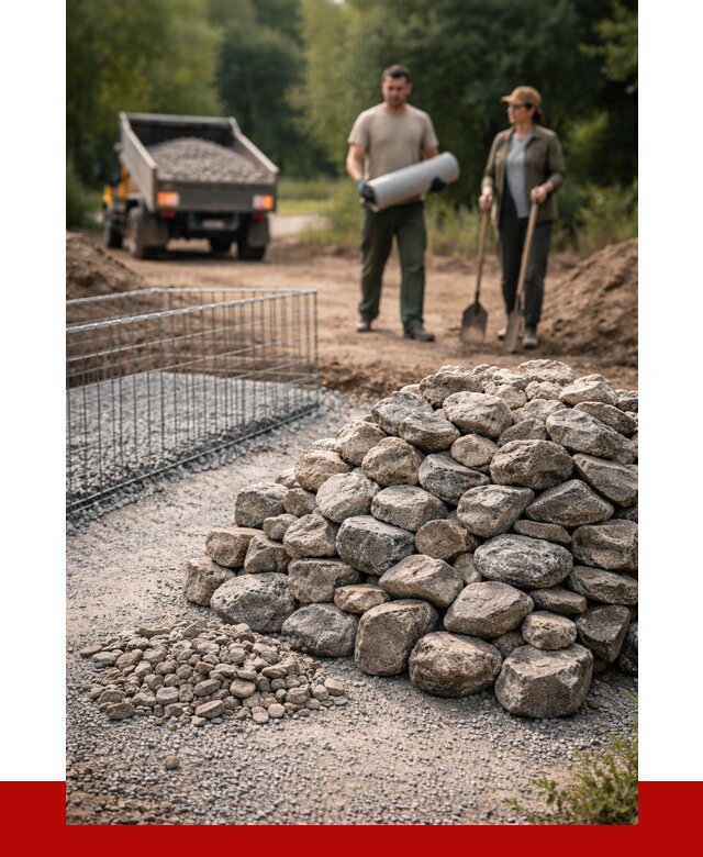 Камень для габионов фракция 100-200 в Лесосибирске от 4999 р. | ПРОНЕРУДЛсс