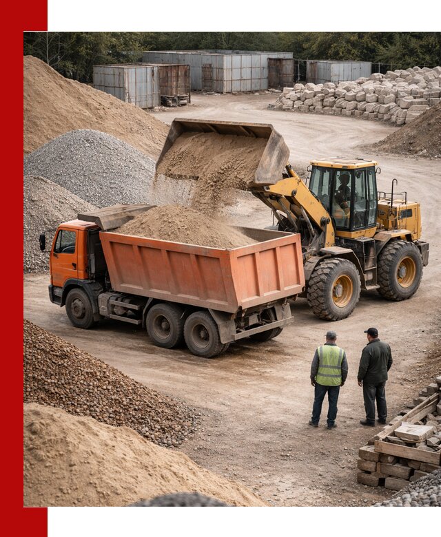 Доставка сыпучих смесей и смесей для стройки в Лесосибирске