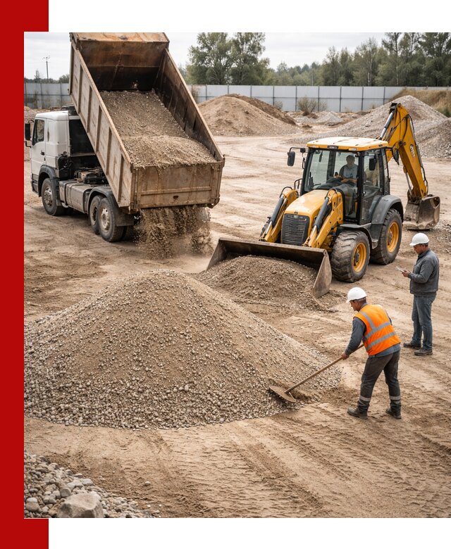 Поставка и доставка ПГС С4 в мешках и самосвалах в Лесосибирске