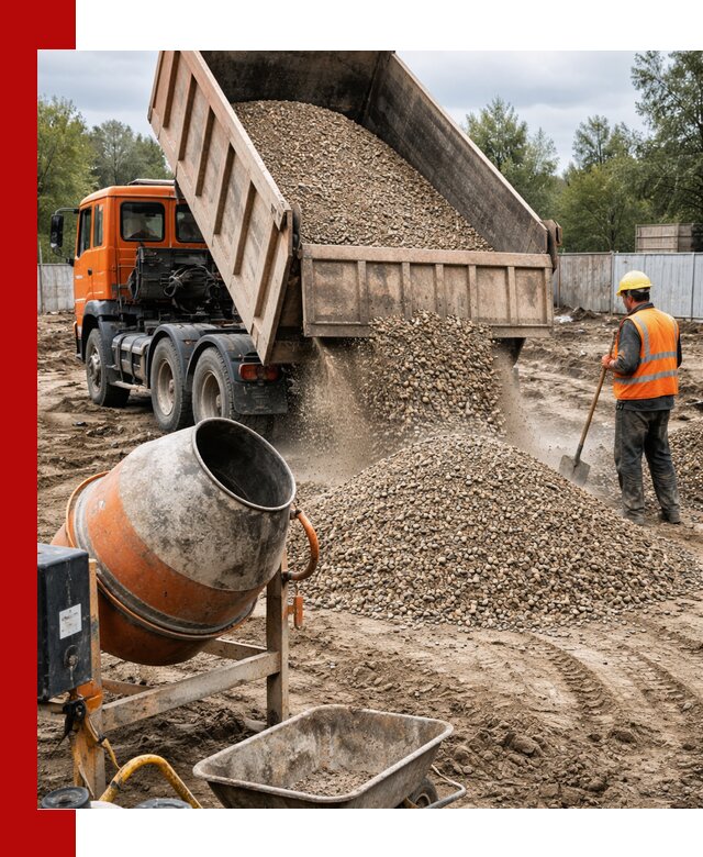 Опгс для бетона с доставкой самосвалом в Лесосибирске от производителя