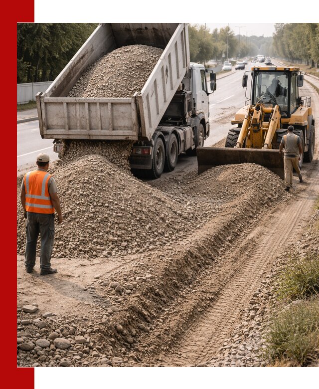 Опгс для устройства дорог и подсыпки в Лесосибирске