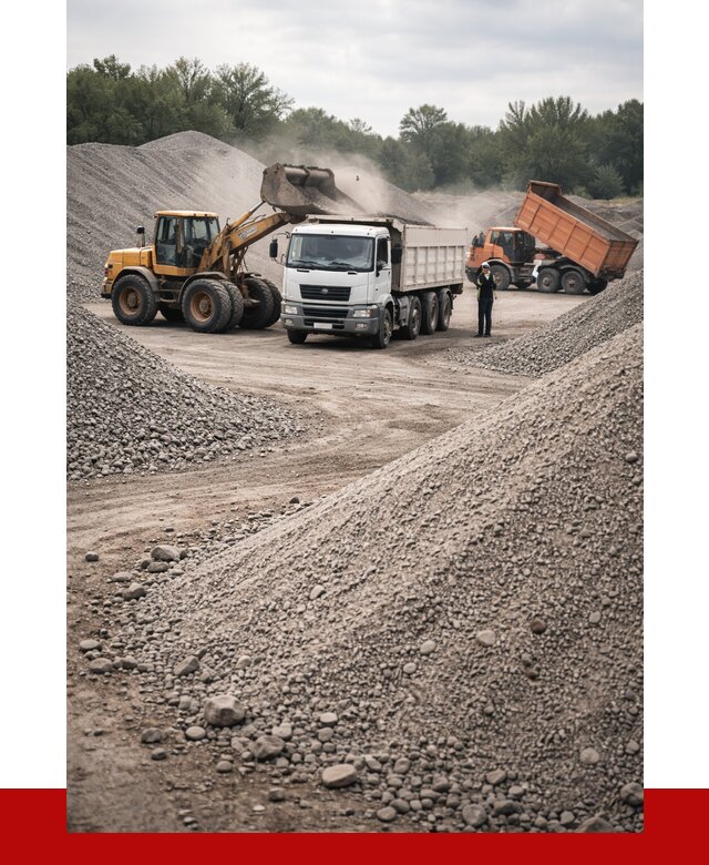 Отсев и крошка с доставкой в Лесосибирске от 2500 р. | ПРОНЕРУДЛсс