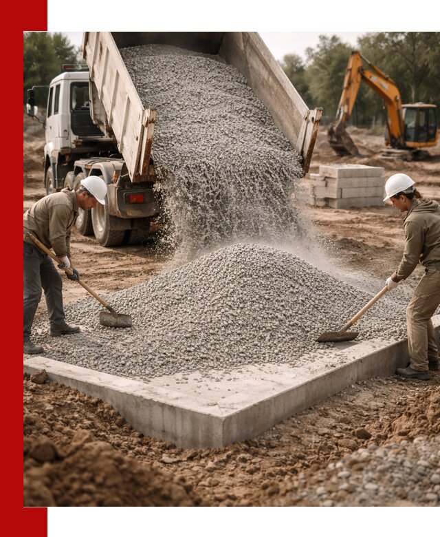 Доставка и продажа отсева для бетона в Лесосибирске