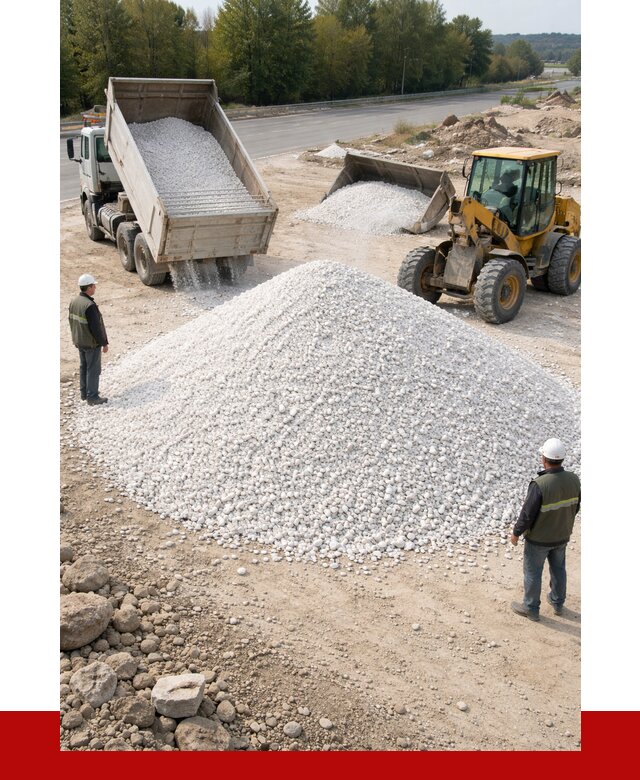 Белая мраморная крошка в Лесосибирске от 4374 р. с доставкой | ПРОНЕРУДЛсс