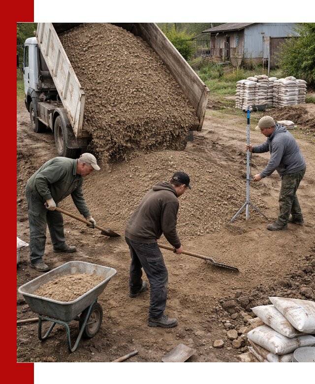 Керамзитовый песок с доставкой в Лесосибирске оптом и в розницу
