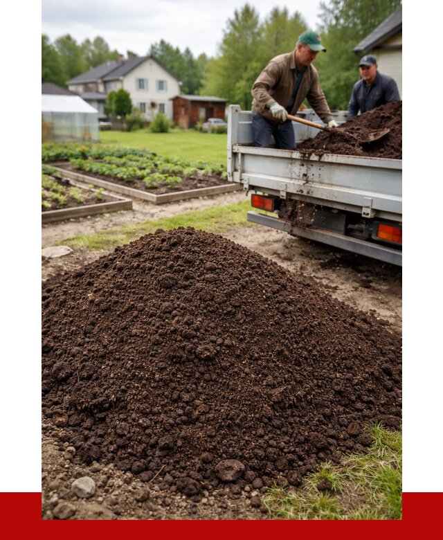 Плодородный грунт в Лесосибирске с доставкой от 4374 р. | ПРОНЕРУДЛсс
