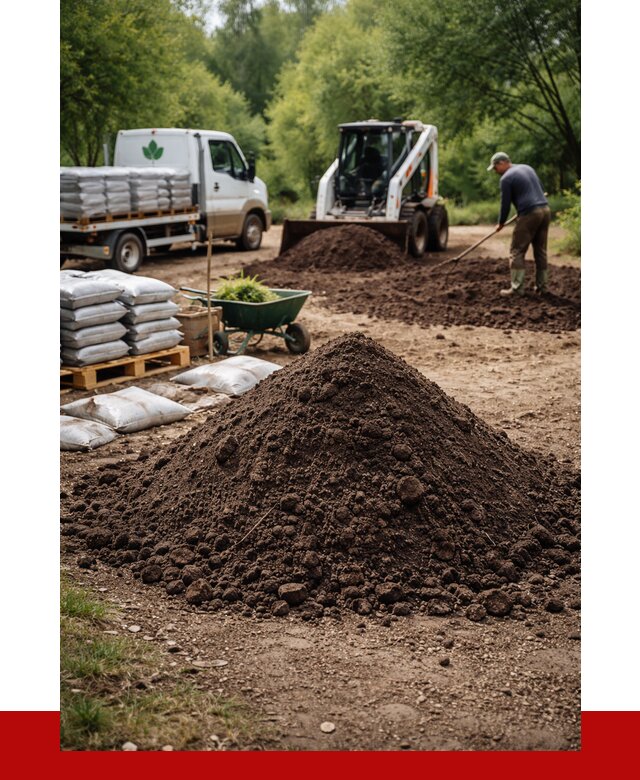 Грунт для озеленения с доставкой в Лесосибирске от 1875 р. | ПРОНЕРУДЛсс