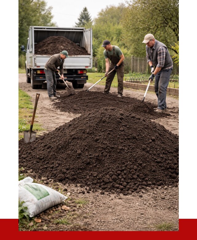 Купить землю для огорода в Лесосибирске от 3333 р./куб | ПРОНЕРУДЛсс