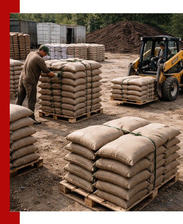 Доставка торфа в мешках по выгодным ценам в Лесосибирске