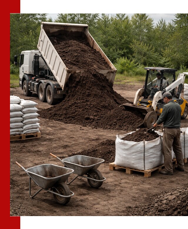 Доставка и продажа торфогрунта в Лесосибирске оптом и в розницу