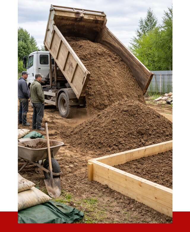 Торфо песчаная смесь в Лесосибирске с доставкой от 1927 р. | ПРОНЕРУДЛсс