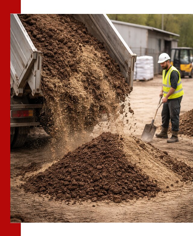 Доставка торфо-песчаной смеси в Лесосибирске для строительства и озеленения