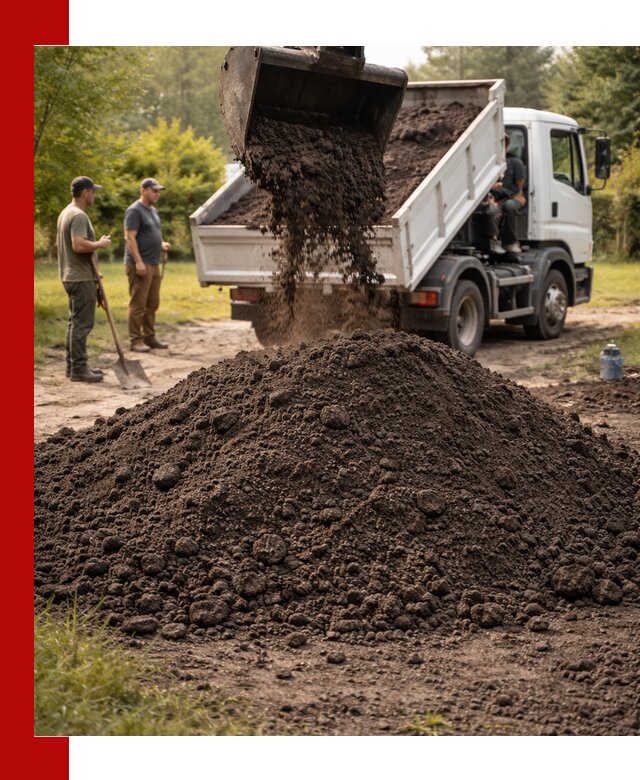 Доставка и продажа чернозема в Лесосибирске оптом и в розницу