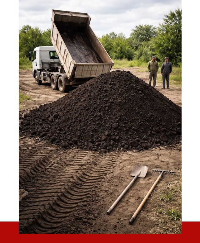 Купить чернозем навалом в Лесосибирске от 1250 р. за куб | ПРОНЕРУДЛсс