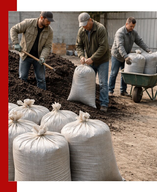 Купить чернозем в мешках с доставкой в Лесосибирске