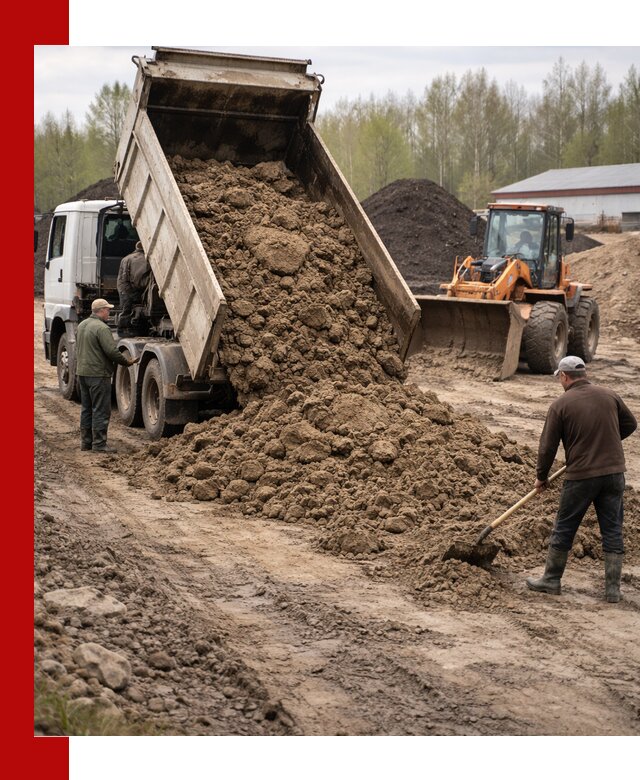 Доставка глин и суглинков в Лесосибирске оптом и вкрай