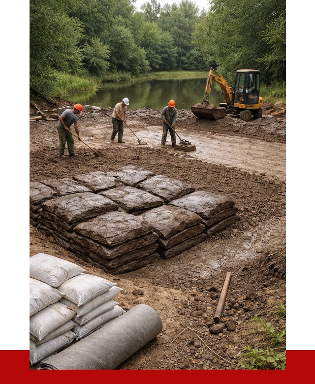 Купить глину для пруда в Лесосибирске от 4687 р. с доставкой | ПРОНЕРУДЛсс