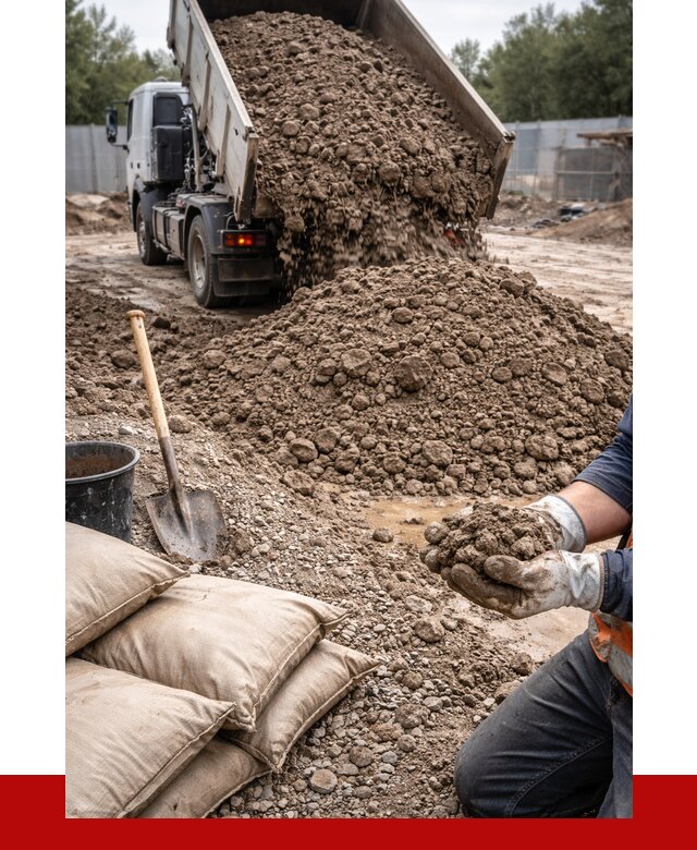 Купить глина для засыпки в Лесосибирске от 1250 р. за куб | ПРОНЕРУДЛсс